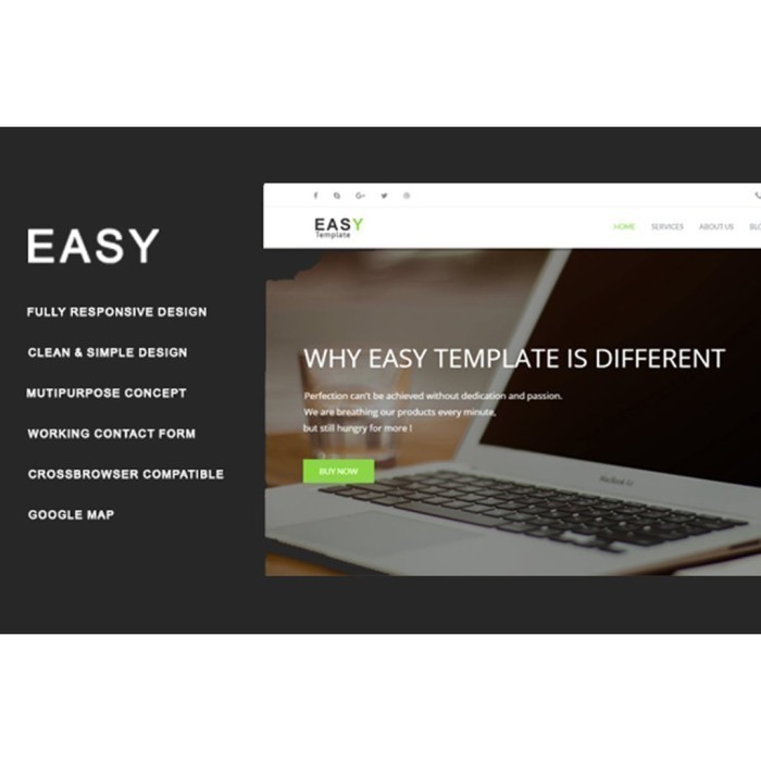Template Website - Easy Template
