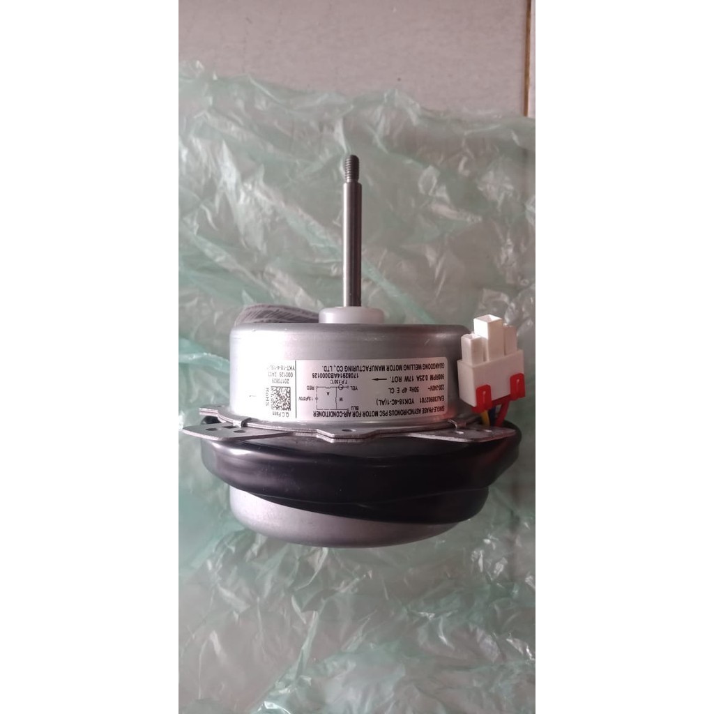 ORIGINAL MOTOR OUTDOOR EAU41577624 AC DINAMO FAN OUTDOOR AC LG 0.5 PK - 1 PKD10SMV E06SV3 E06SV4 E06