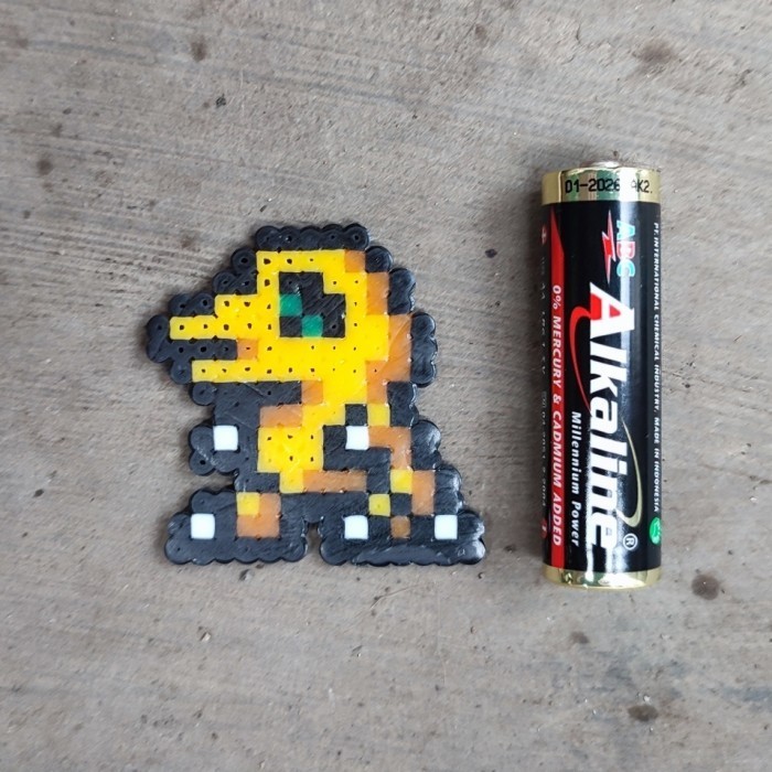Custom Perler Beads / Hama Beads 2.6 mm Agumon Digimon