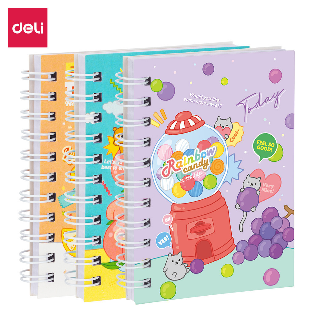 

Deli | Buku Catatan (Notebook) | A6 60 & 80 Halaman