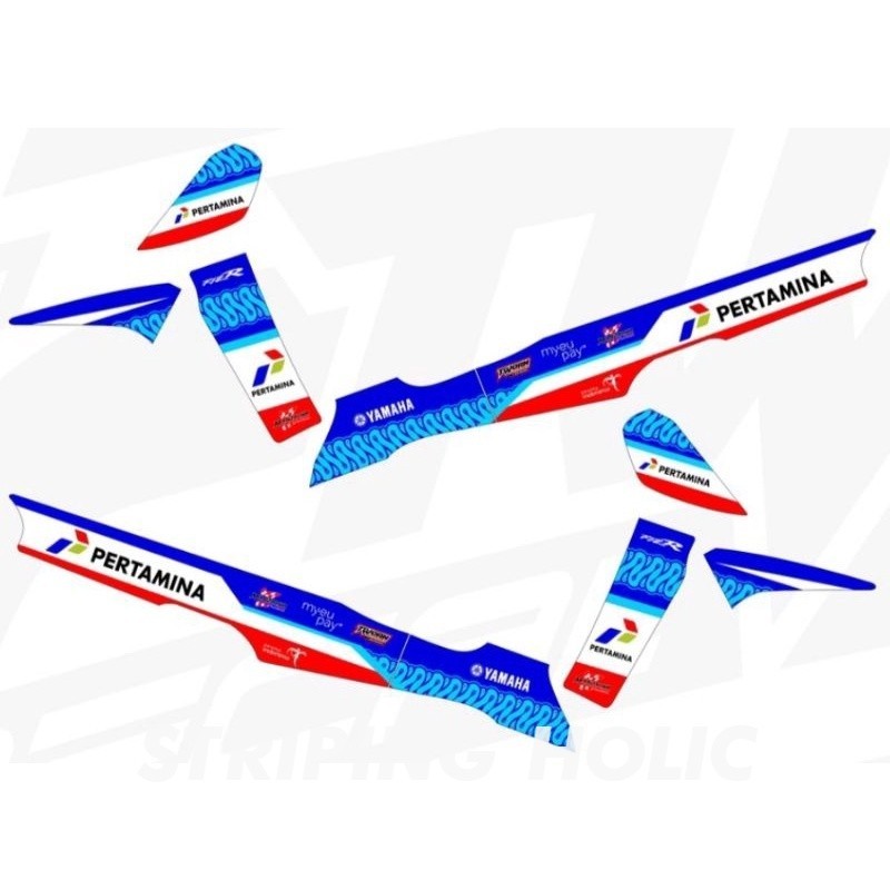 STRIPING FIZR VARIASI MANDALIKA YAMAHA FIZ R