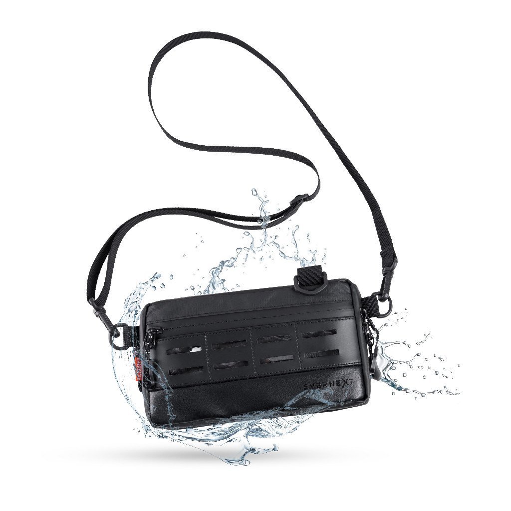 Evernext - Tas Selempang Pria Anti Air Sling Pouch Wallet Eldrich Waterproof Sling Bag Pria Anti Air