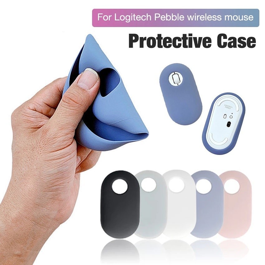 Case Mouse Logitech Pebble M350 Wireless Bluetooth Silicone Cover Pelindung Pouch Protector