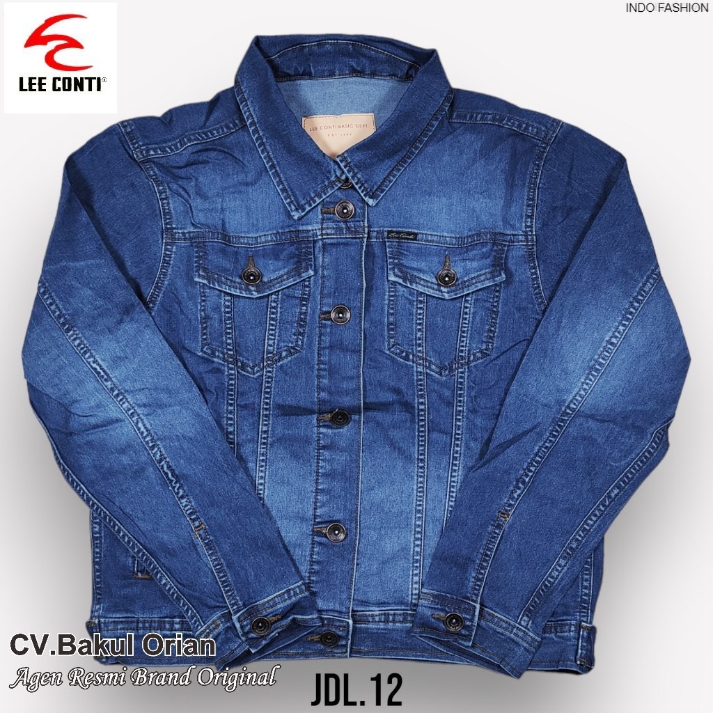 Jaket Jeans Cewek Lee Conti Original - JDL.12 - JDL.32 I.F