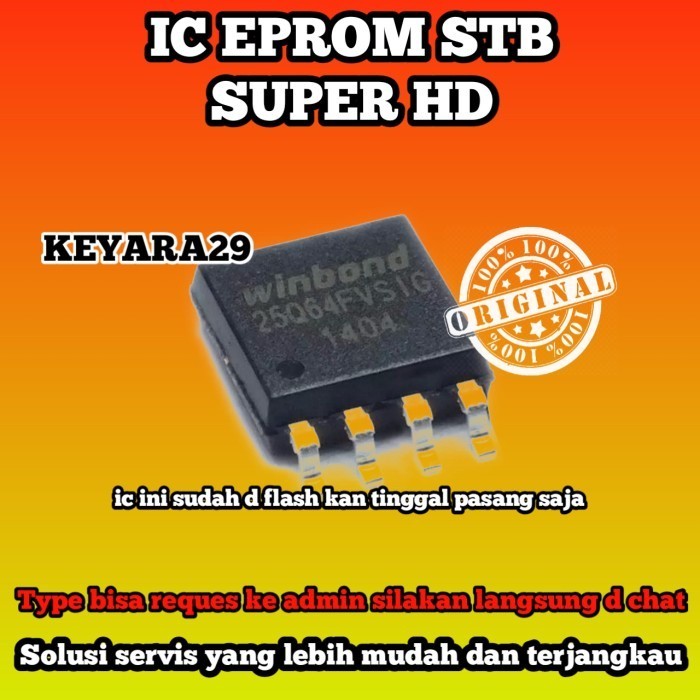 ic eprom stb super hd