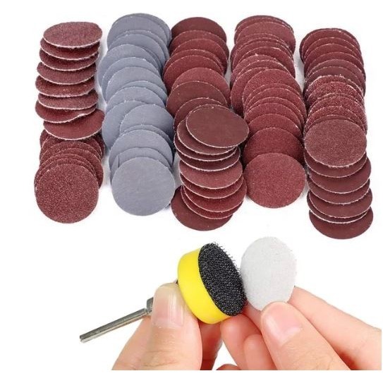 Mata Polishing Fiber Wheel Poles 100pcs Polishing Mini Grinder Mata Gerinda Kecil Mini Disc Die Grin