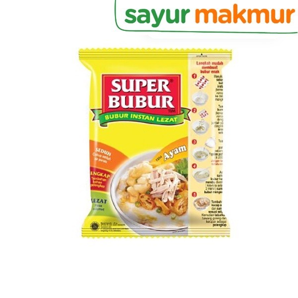 

Super Bubur Ayam Single 45 gram Sayurmakmur