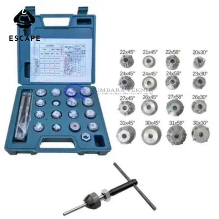 ALAT SKIR KLEP VALVE SEAT CUTTER KLEP MOTOR ALAT SETING KLEP VALVE SET