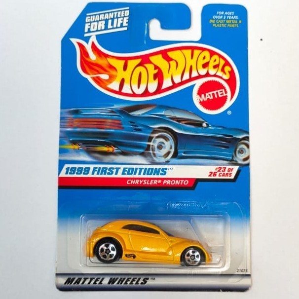 Hotwheels Hot Wheels Chrysler Pronto kuning 1999 First Editions -DD24