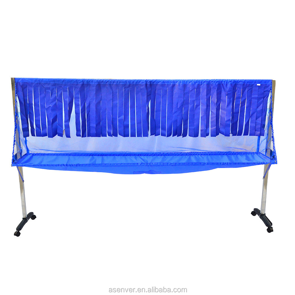 Robot Pingpong Bola Tenis Meja Daur Ulang Jaring Tenis Meja Jaring Penangkap dengan Strip Buffer