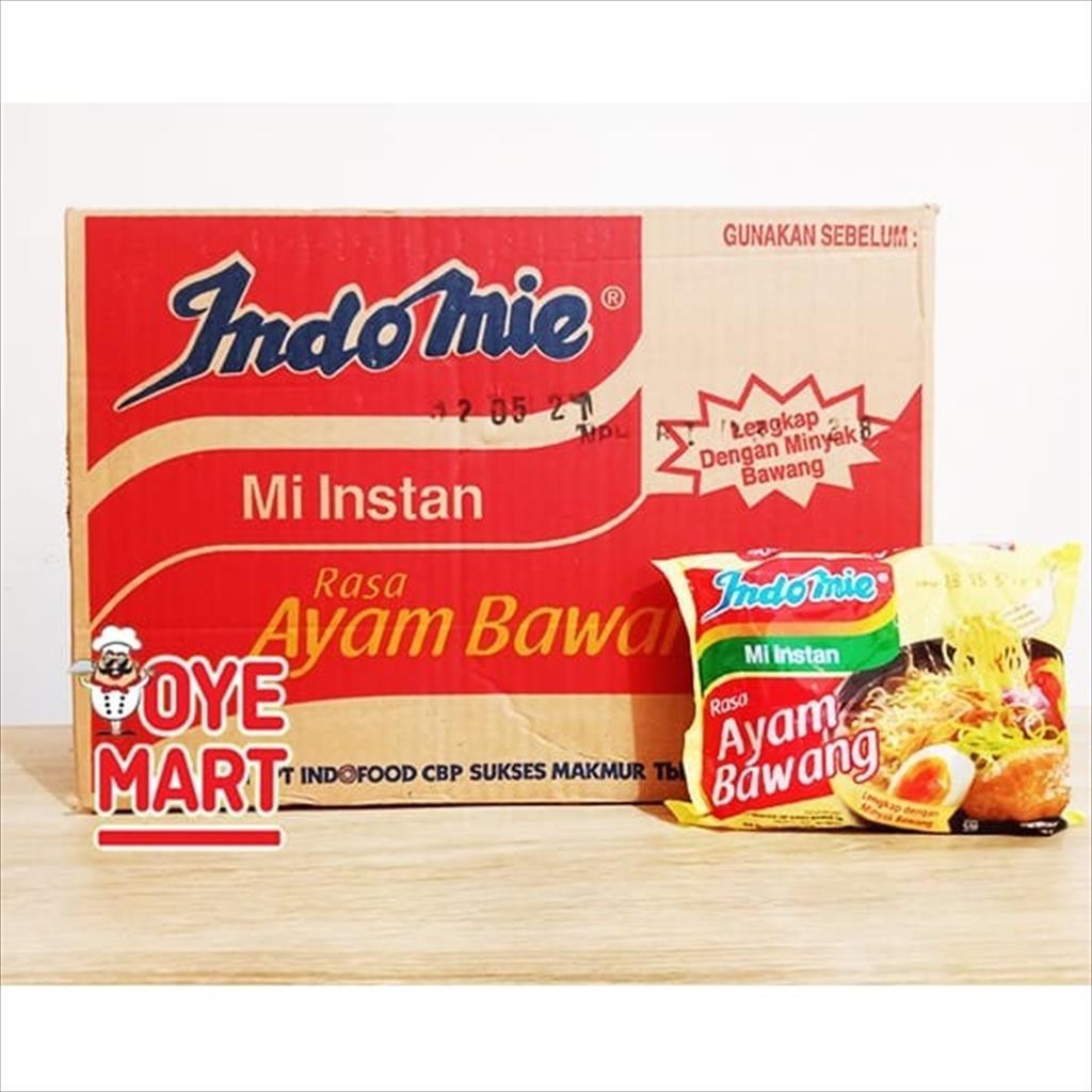 

INDOMIE KUAH RASA AYAM BAWANG 69GR / MIE INSTANT