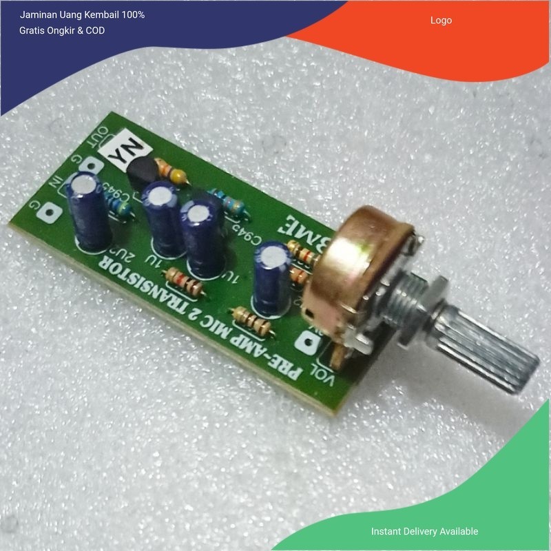 Spro1 Preamp Mic 2 Transistor plus potensio