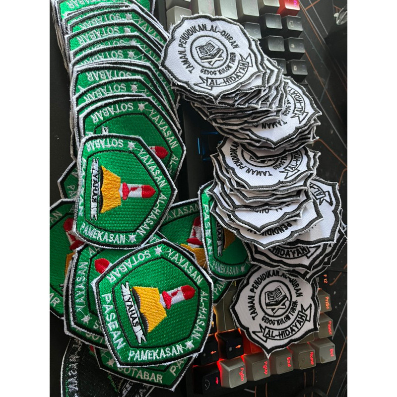 Bordir BORDIR CUSTOM LOGO SENDIRI bordir