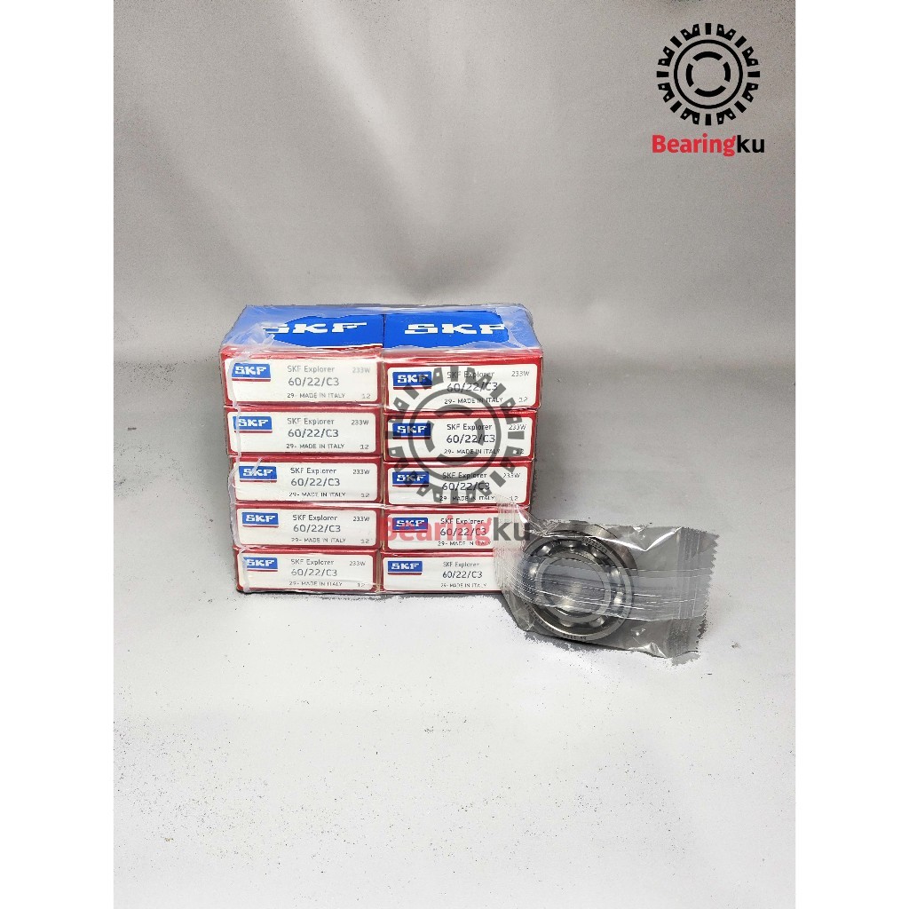 Ball Bearing SKF 60/22 ORIGINAL 22X44X12