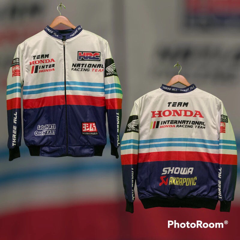 Jaket RACING HONDA TEAM RACING Jaket sunmori Jaket touring Jaket Riding jaket Motoran Original