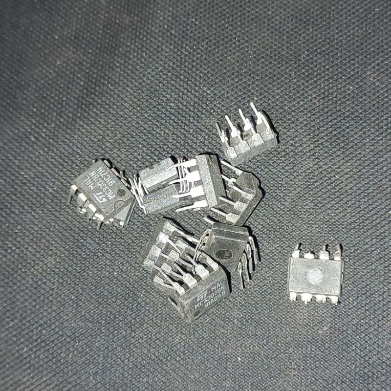 IC MC33078 MC 33078 ORIGINAL ST MALAYSIA cabutan bekas 2nd dual opamp ori asli Fajar elektro 2