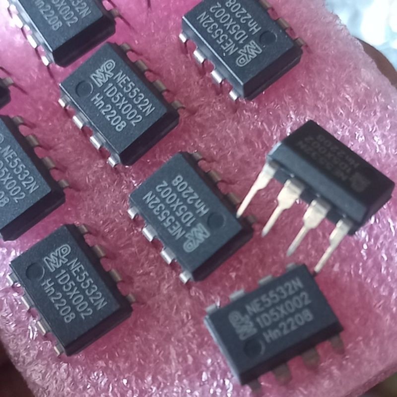 IC NE5532N NE5532 NE 5532N 5532 ORIGINAL PHILIPS NXP OPAMP ORI asli Fajar elektro 2