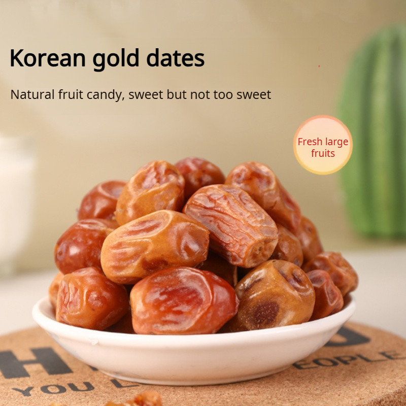 

Large Particles Big Size Natural Yellow Date Dried Jujube Attention to Detail Sufficient Sugar