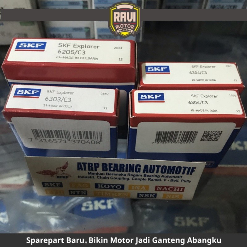 BEARING KRUK AS RASIO SET YAMAHA RX KING SKF C3 ORIGINAL