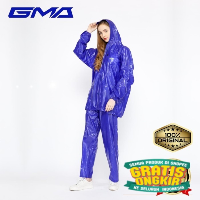 TPK/Jas Hujan Karet PCV Original GMA Raincoat Legenda kyk Axio Europe/ bsar jumbo mantel jashujan
