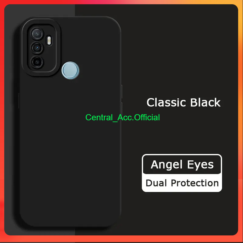 C [ Oppo A53 / A53s 4G ] Soft Case Macaron Big Eye Candy Pro Camera Samsung Series Bahan Karet Lentu