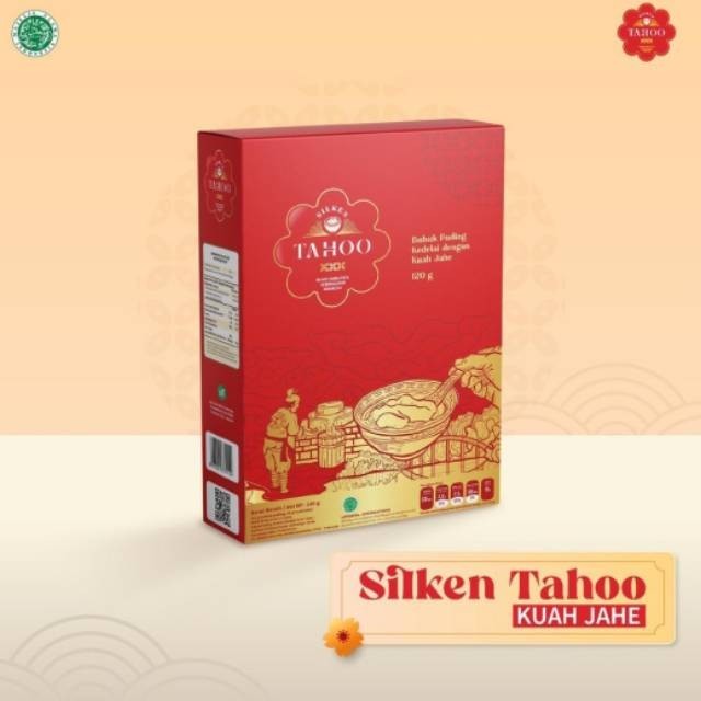 SILKEN TAHOO INSTAN - WEDANG TAHOOK - TA HWA - DESSERT MANIS KUAH JAHE