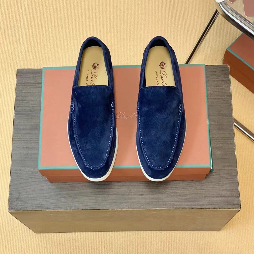 Loro Piana/ LP   Latest fashion classic couple casual shoes, Le Fu shoes