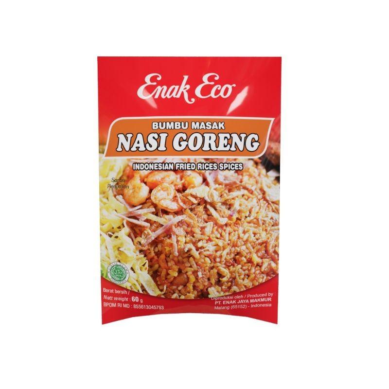 

enak Eco bumbu nasi goreng 60 gram - ABH