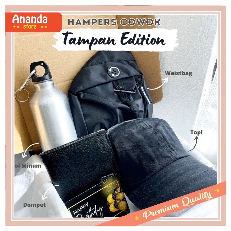 

Hampers murah Keren Promo Diskon / - Kado Ulang Tahun Cowo Idaman | Gift Box Anniversary | Hampers Pria Wisuda Sempro