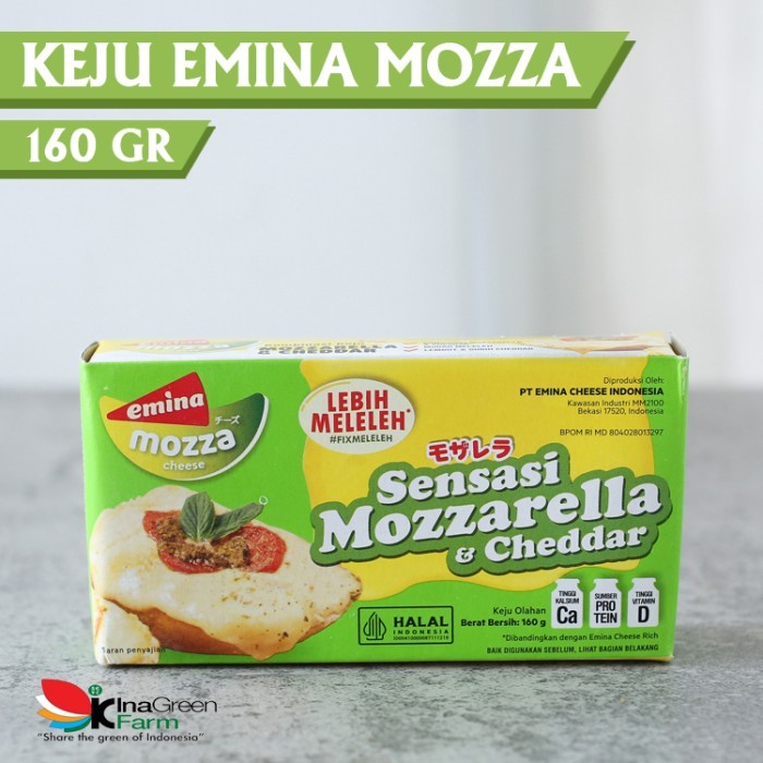 

Emina Keju Mozzarella 160 gram Inagreen