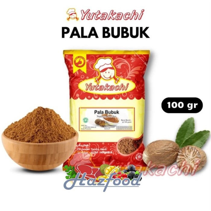 

Pala Bubuk Yutakachi Nutmeg Powder 100 Gr