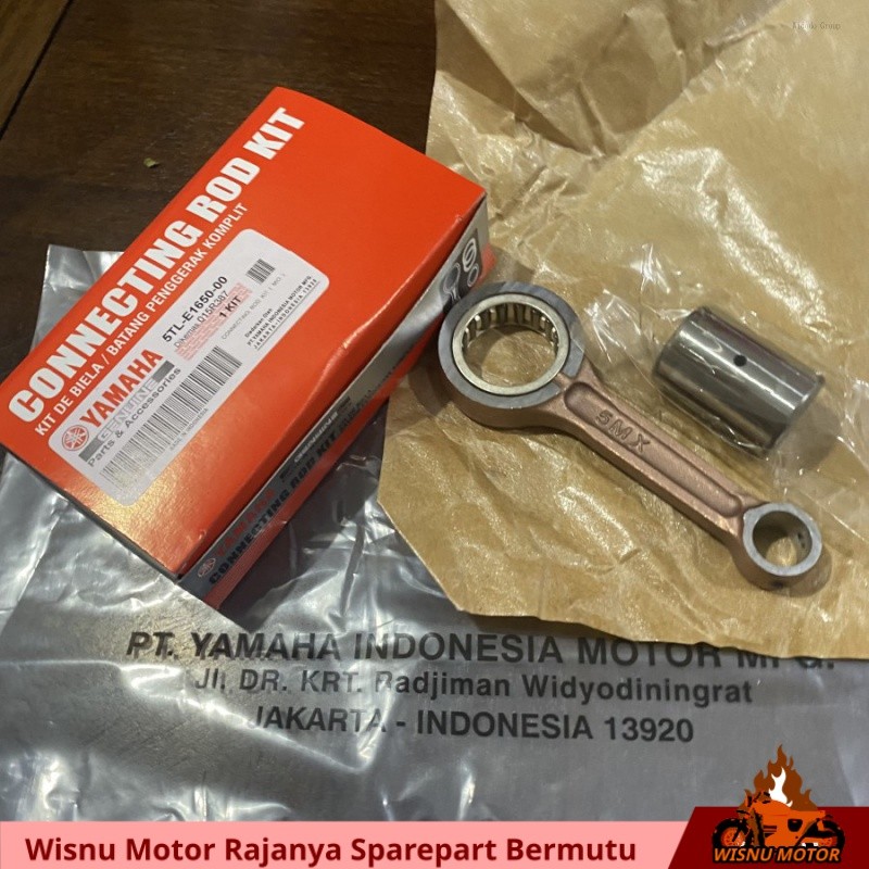 5TL STANG SEHER CONNECTING ROD MOTOR MIO SMILE SPORTY SOUL KARBU NOUVO FINO OLD LAMA Z LELE KARBURAT