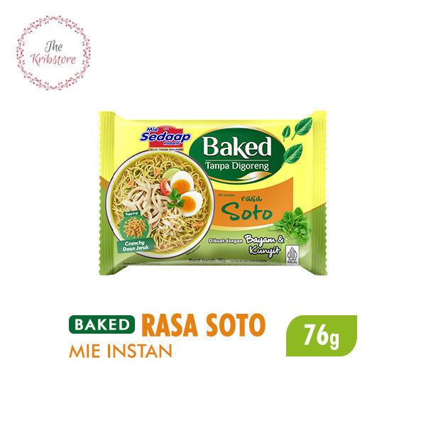 

SEDAAP Baked Mie Instan Soto Mi Instant 76 gr
