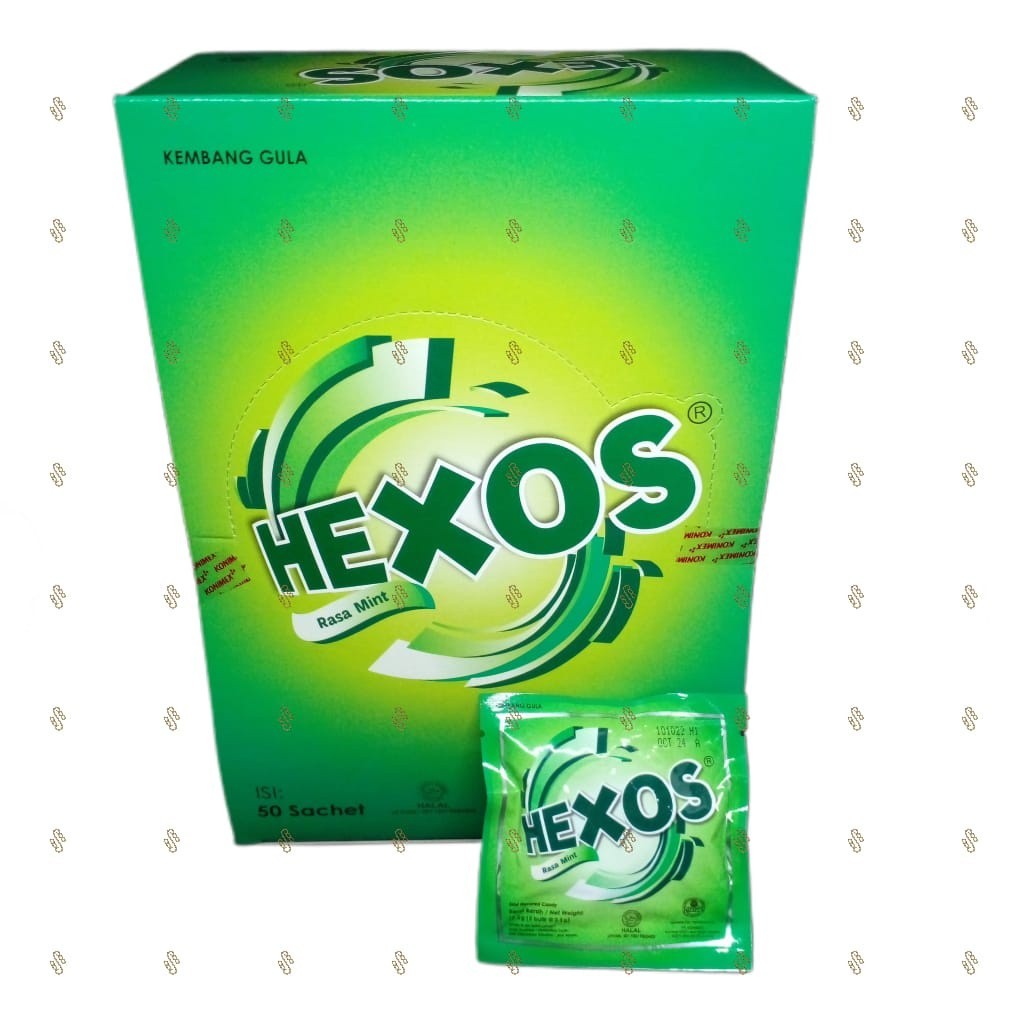 

Hexos Mint 12.5gr - Box Isi 50 Sachet