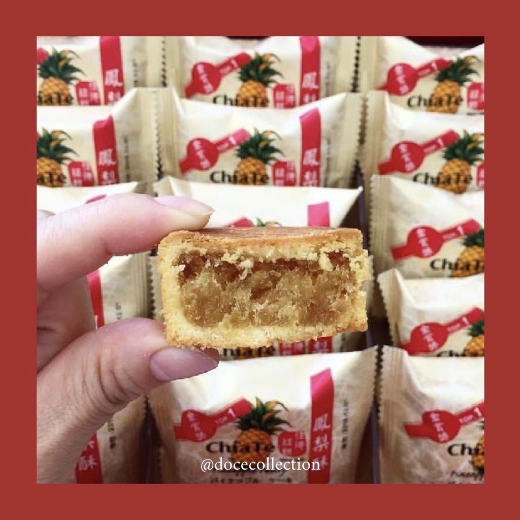 

Chia Te Chiate Taiwan Pineapple Pastry Cake Original isi 20 Nastar Nanas