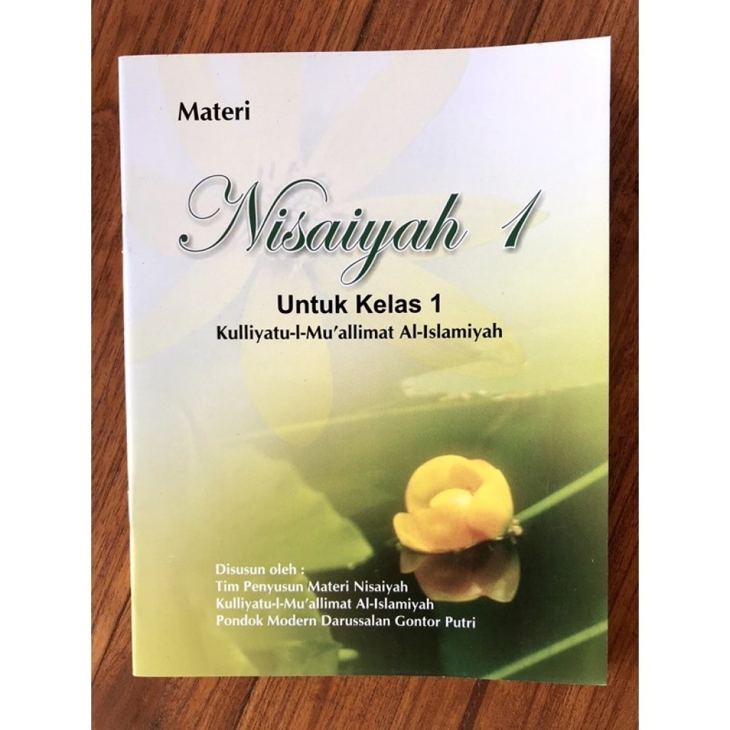 

Buku kmi gontor - Nisaiyah 1