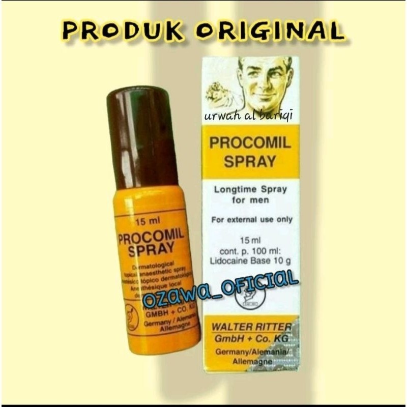 Obat Kuat Oles Procomil Spray Original Halal & Aman - Surya shop