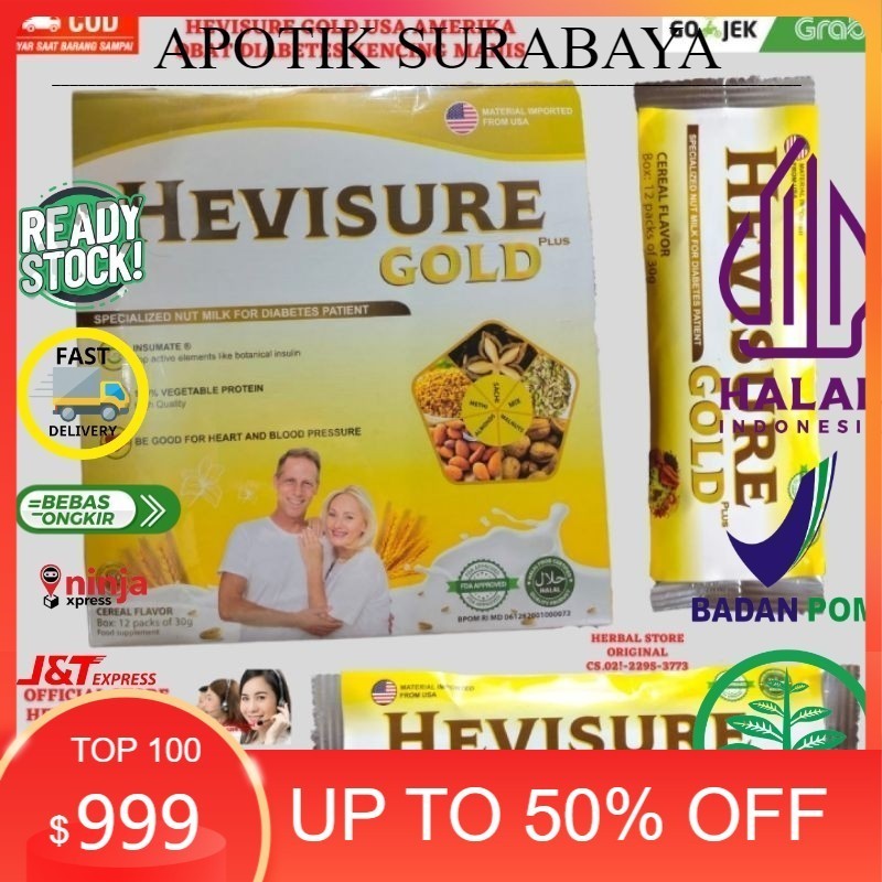 

Bayar di Tempat Hevisure Gold Asli Original 1 Box Isi 12 Sachet Susu Ovisure Gold Terlaris | Termurah | Harga Terendah
