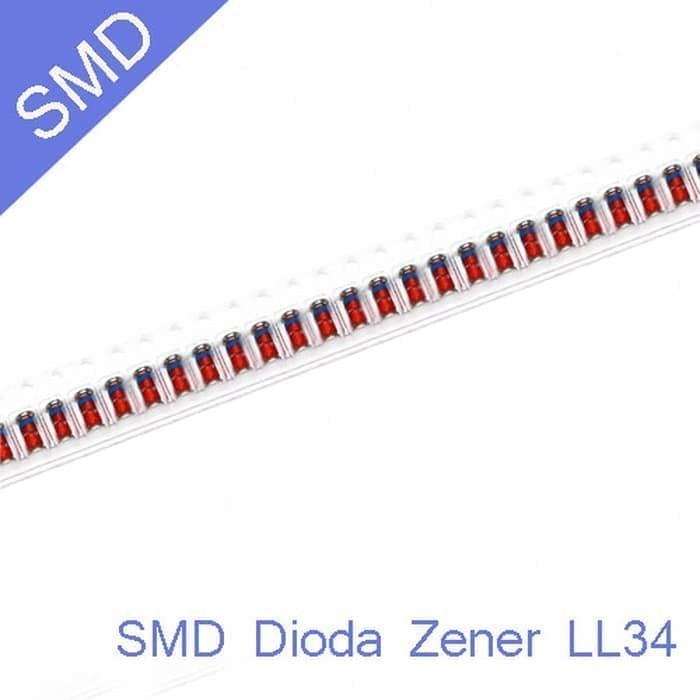 20v Dioda Zener 0,5w Diode 20 v 1/2W 1/2 0.5 0,5 w LL34 SMD AE33 Original Quality
