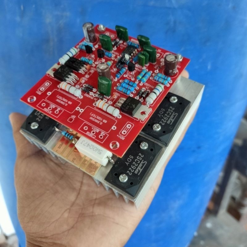 kit SOCL 506 PLUS FINAL SANKEN 2 set siap pakai tinggal psu kit power amplifier GLER