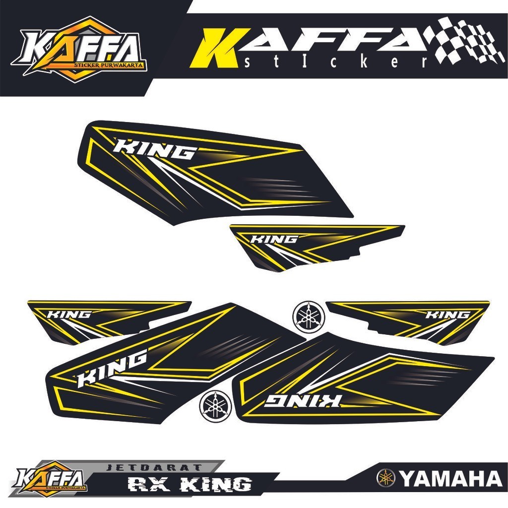 Striping Rx King - Stiker Variasi List Motor Rx King Racing racing polet pariasi VARIASI