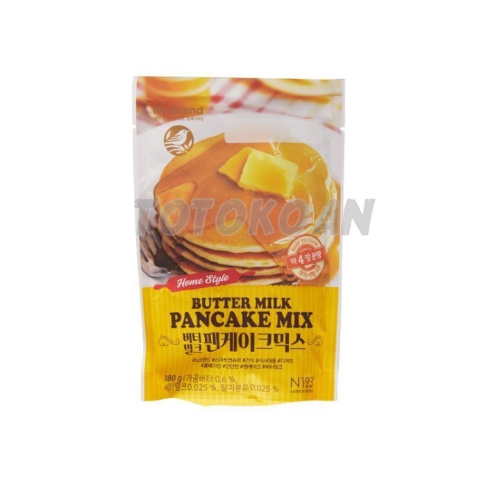 

NO BRAND BUTTER MILK PANCAKE MIX 180 GR