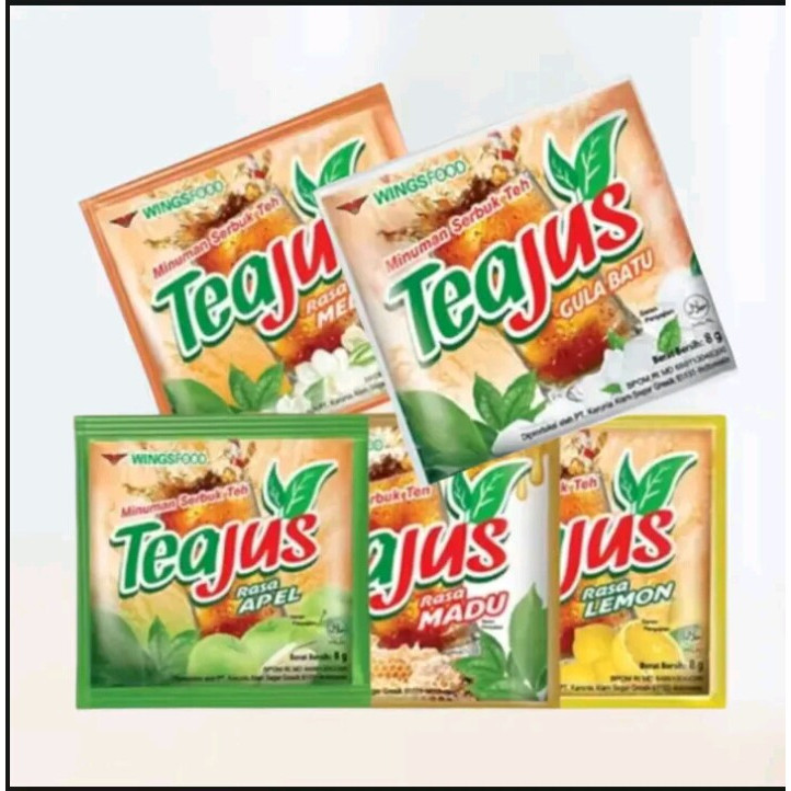 

TEA JUS MINUMAN SERBUK ANEKA RASA SACHET 10×6gr
