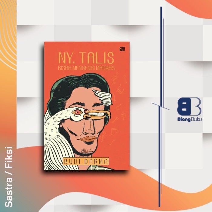 Buku Novel Ny. Talis: Kisah Mengenai Madras - Budi Darma Ori Gramedia