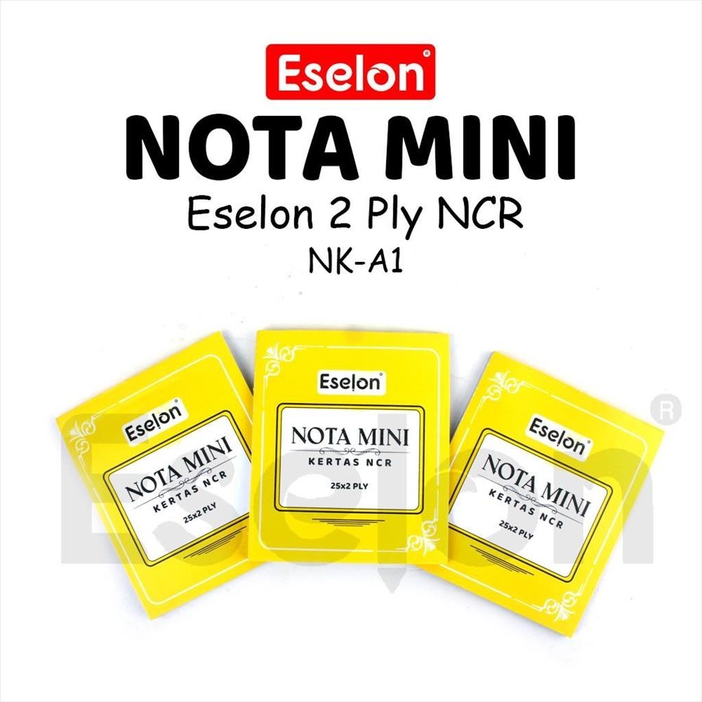 

[MaxMart] Nota Mini 2 ply Eselon / Buku Nota Kontan Mini Eselon