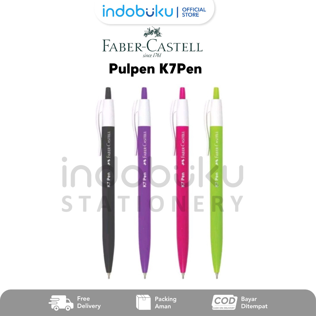 

Pulpen Faber-Castell K7 0.7 mm