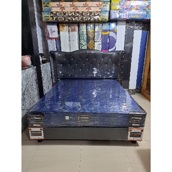 Spring bed 160x200 / Kasur Springbed No 2 / Kasur Tegal Murah Cirebon Kuningan Majalengka Indramayu 