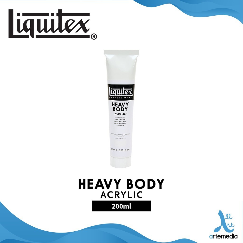 

Cat Akrilik Liquitex Heavy Body 200ml Acrylic Color