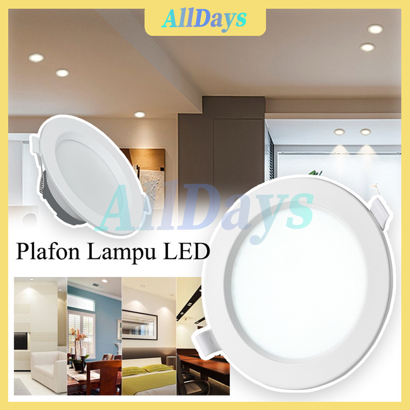 Lampu Plafon Led 6W 9W 12W 18W Lampu Led Ceiling Plafon lampu Donlet Plafon