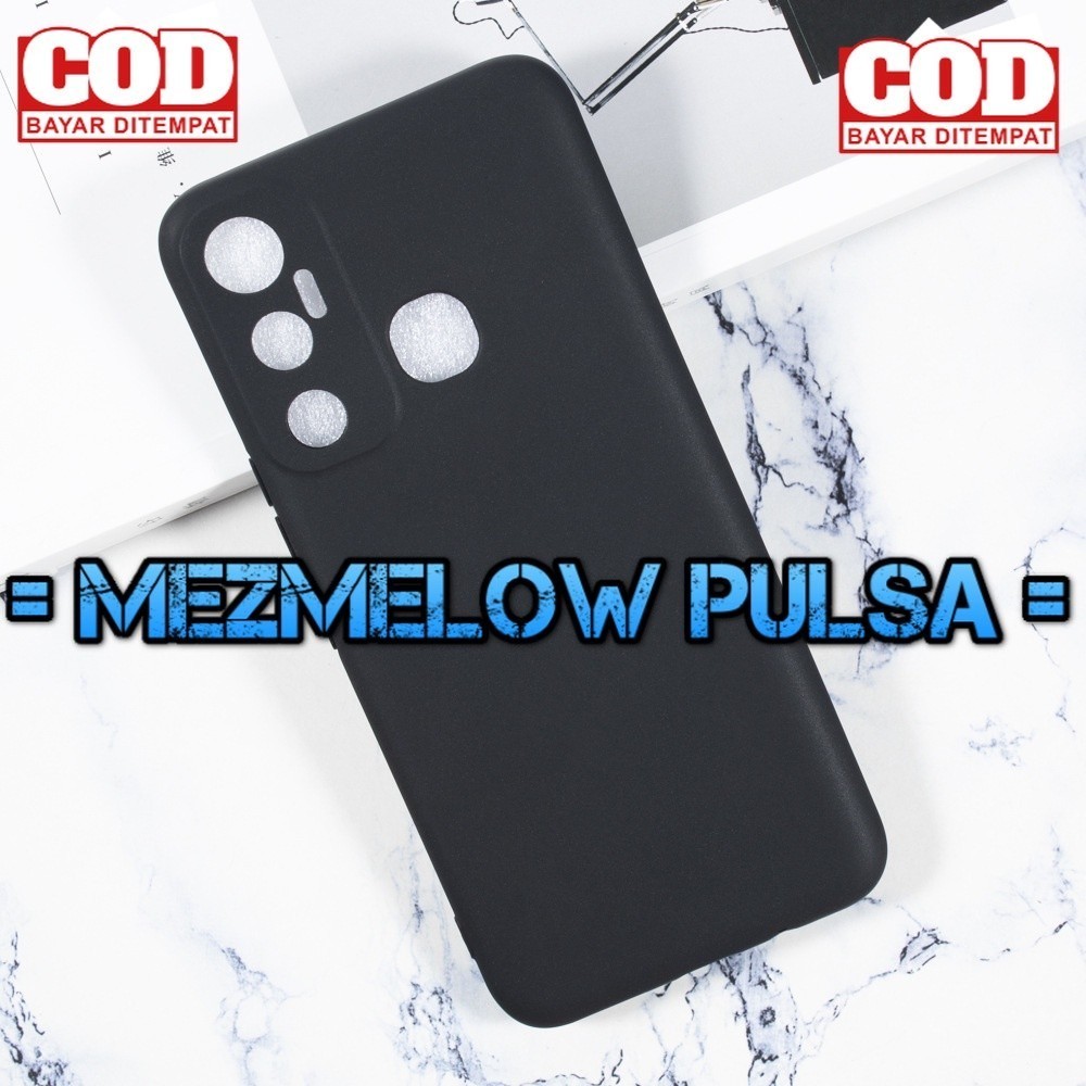 Case Black Silikon Casing Caseng Soft Case Softcase Infinix Hot 11 BIASA